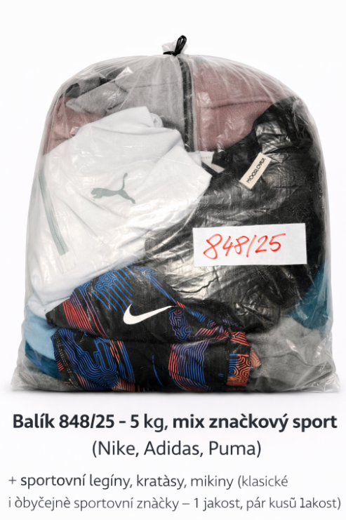 Balík 848/25 – 5 kg ZNAČKOVÝ SPORT MIX